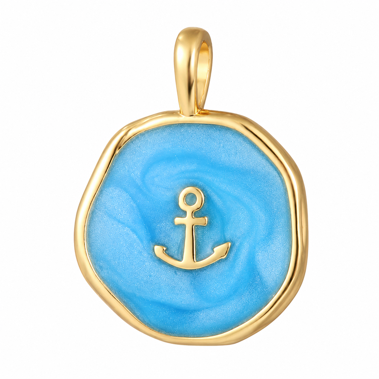 Anchor blue charm