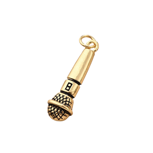 Microphone charm