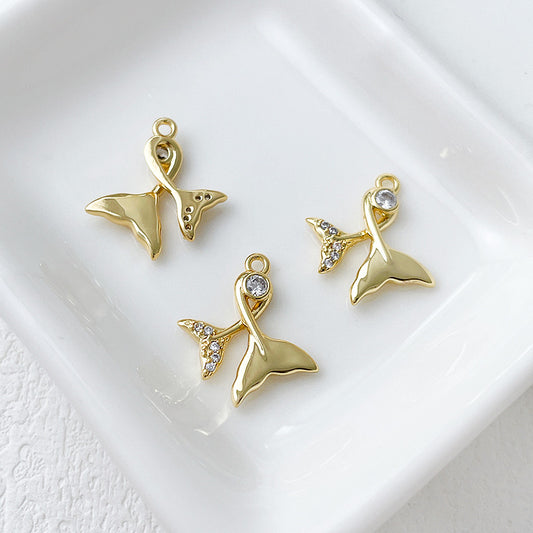 Mermaid Tail - mini charm