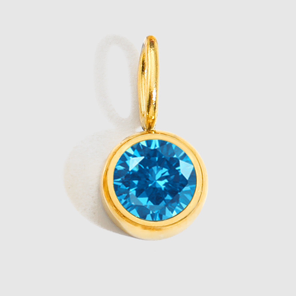 Birth stone charm