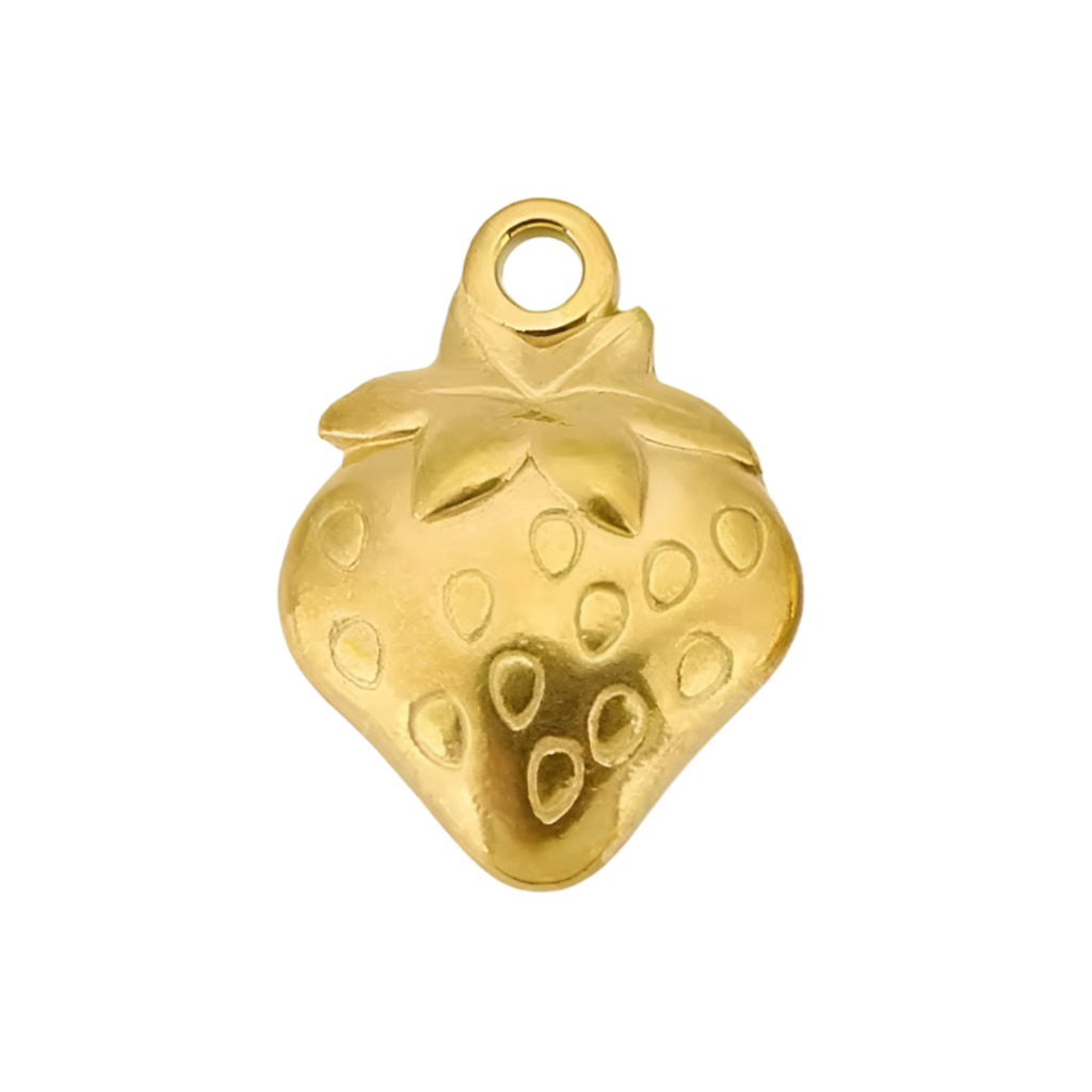 Strawberry gold Charm