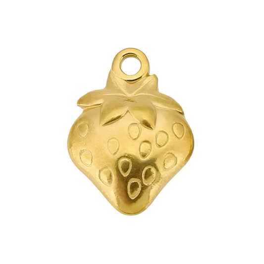 Strawberry gold Charm