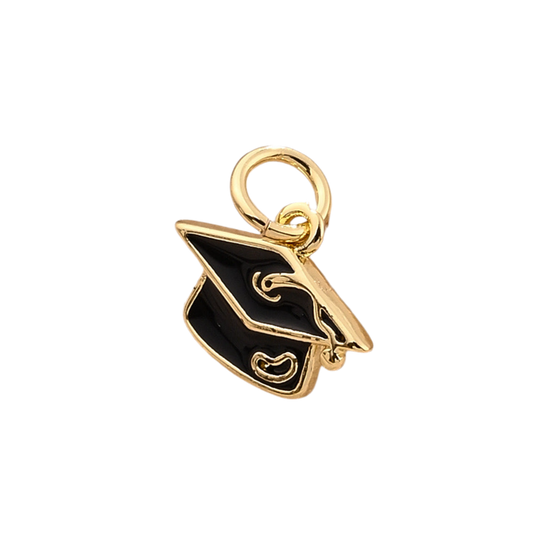 Grad cap charm