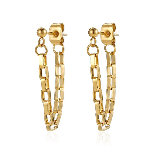 Link Stud Earrings