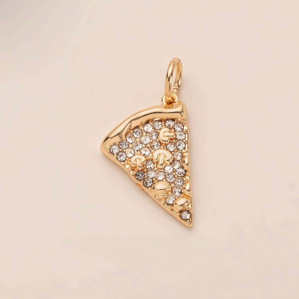 Pizza sparkle charm