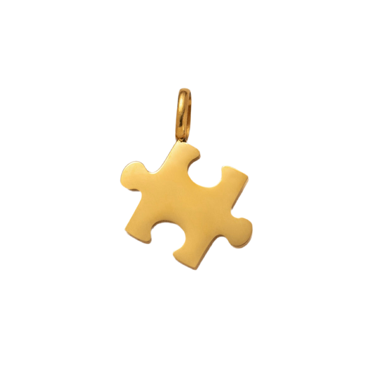 Puzzle piece charm