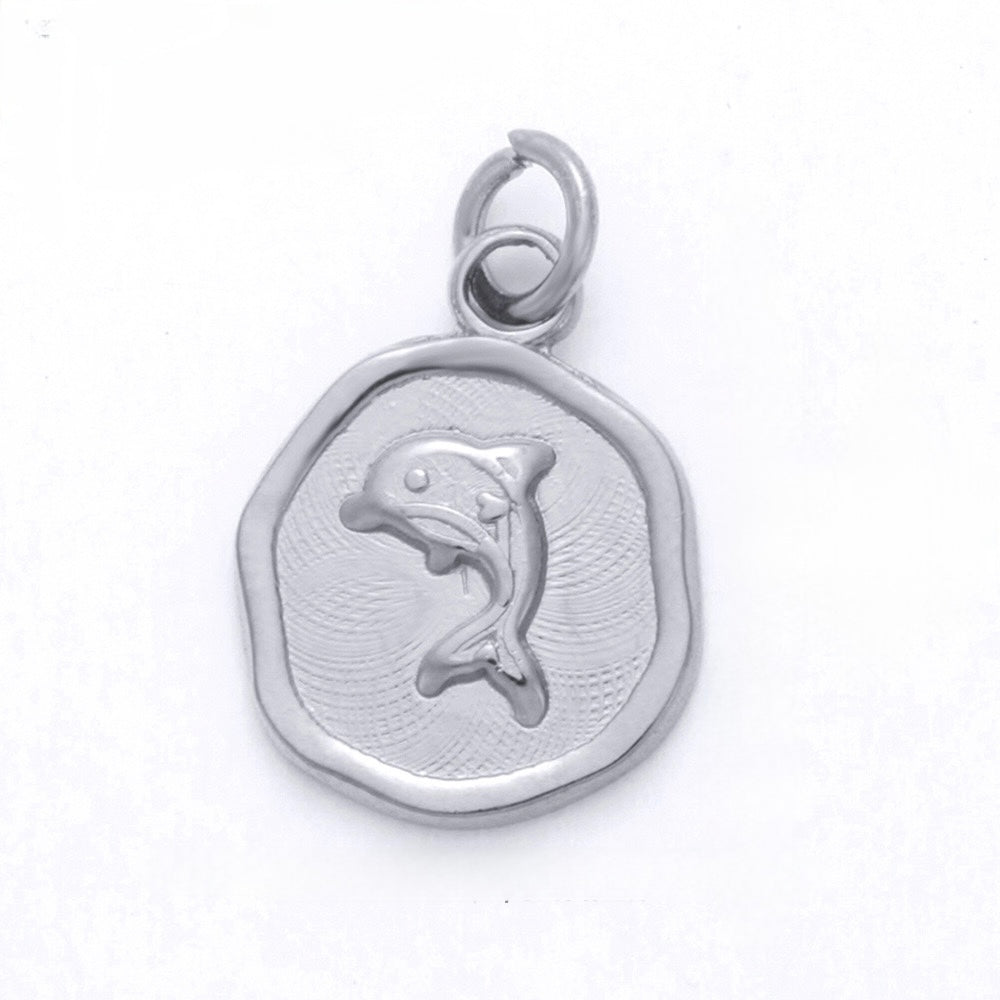 Dolphin circular charm