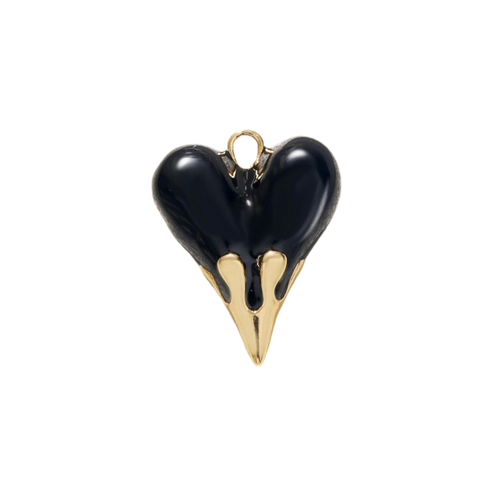 Black and gold charm