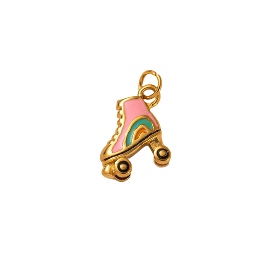 Rollerskate colour charm