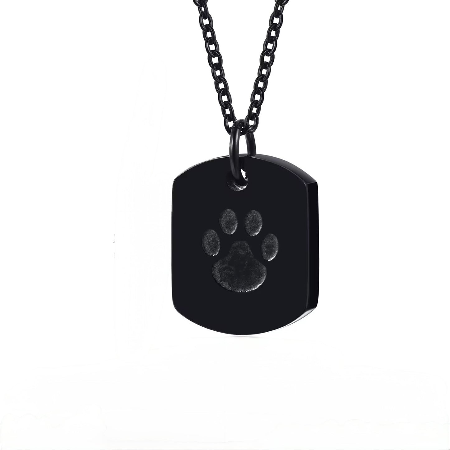 Dog Tag Urn Necklace