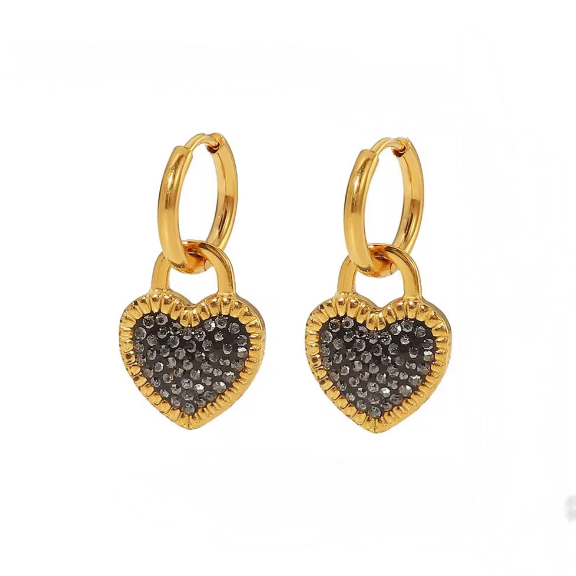 Vixen hoop earrings