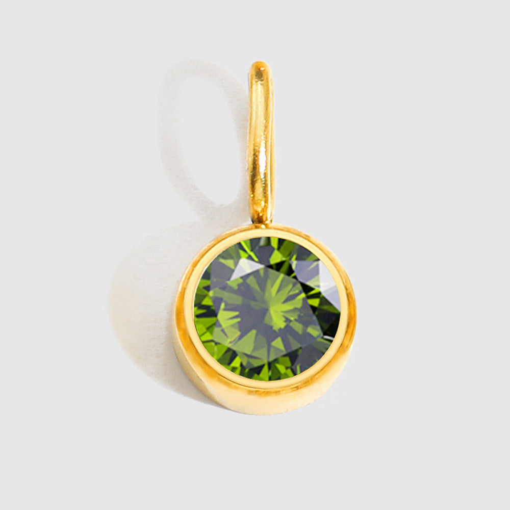 Birth stone charm