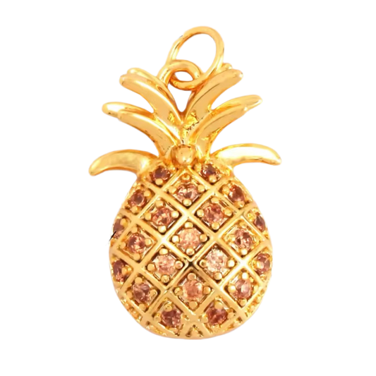 Pineapple Sparkle Charm