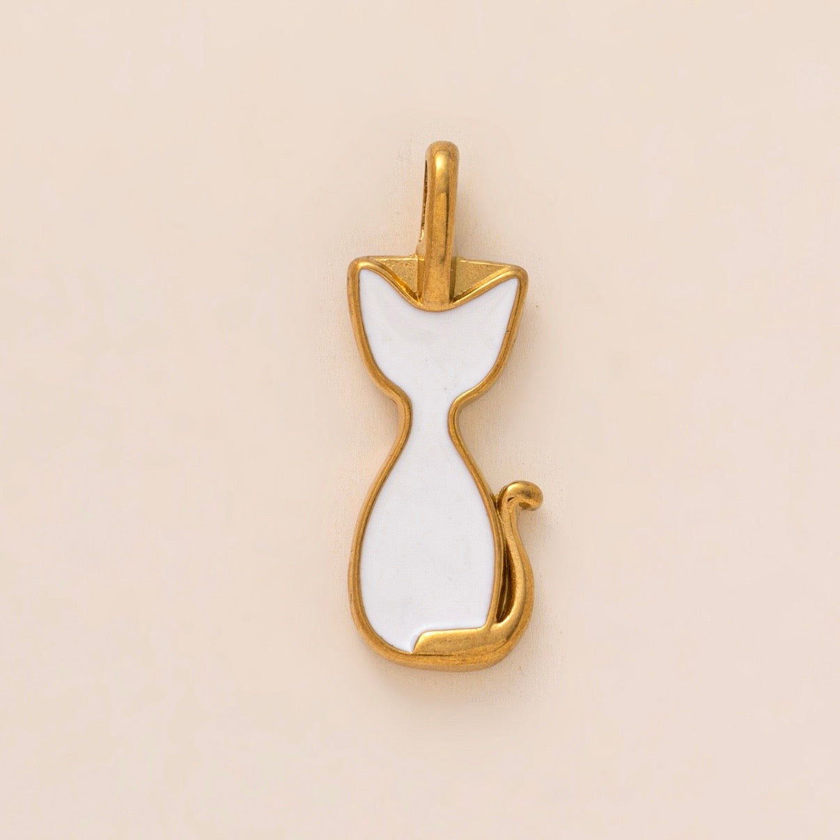 White Cat Charm