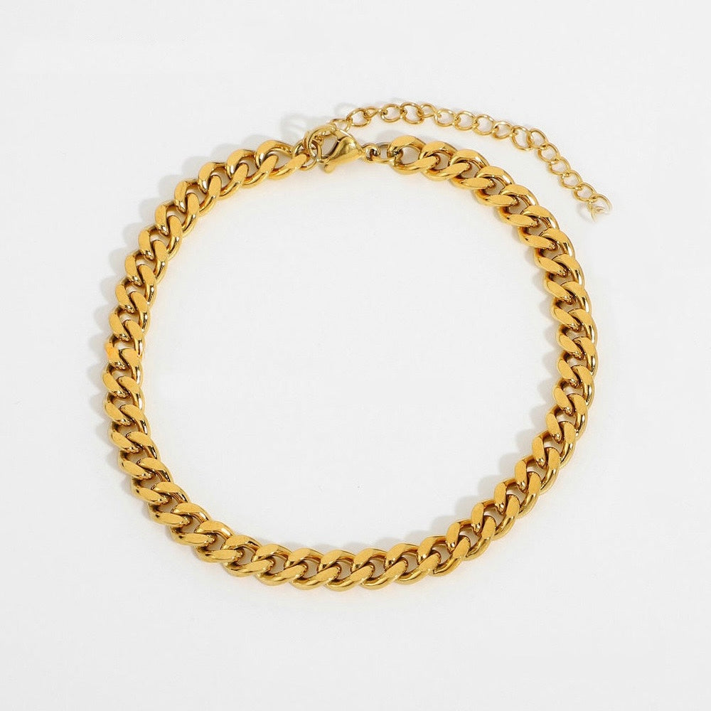 Cuban link bracelet