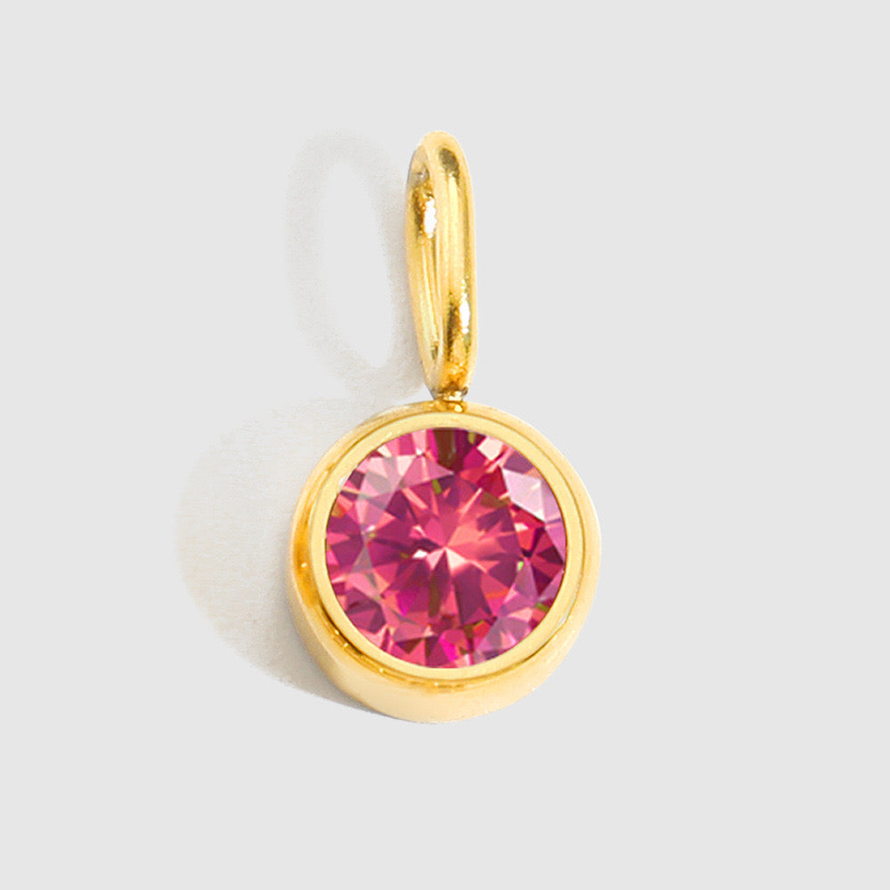 Birth stone charm
