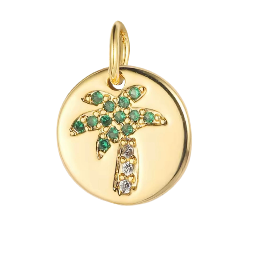 Palm tree circular Charm