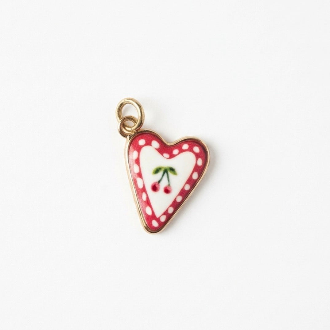 Painted cherry charm red