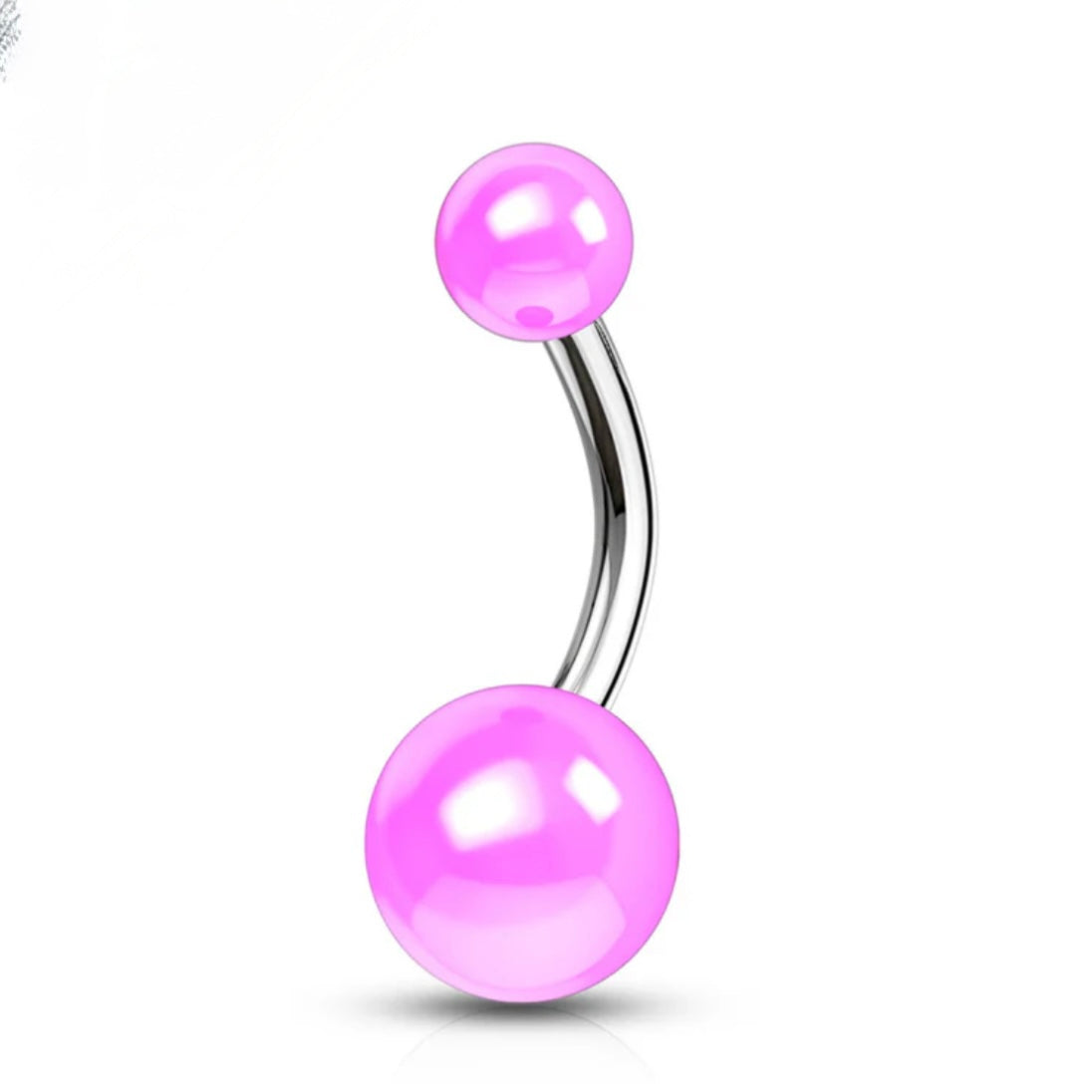 Belly Banana with Acrylic Solid Colored Balls