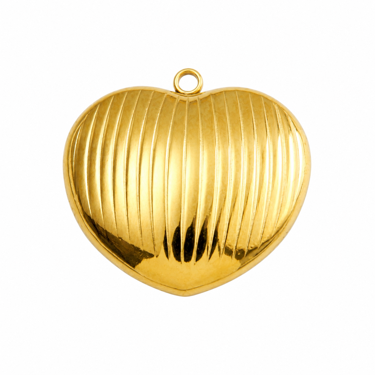 Heart pillow large charm