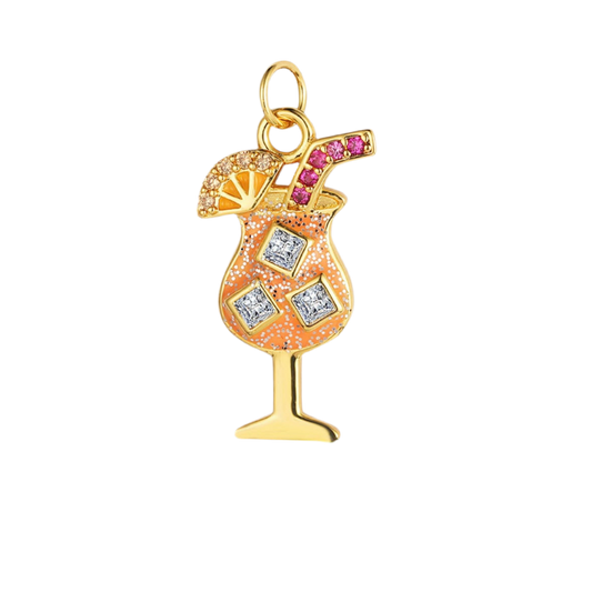 Cocktail large charm