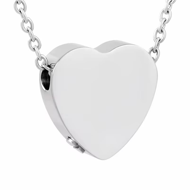 Personalized Urn Heart Necklace