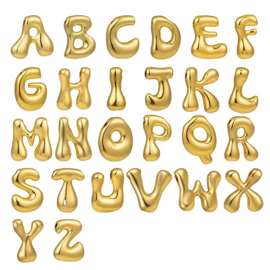 Alphabet Large bubble letters