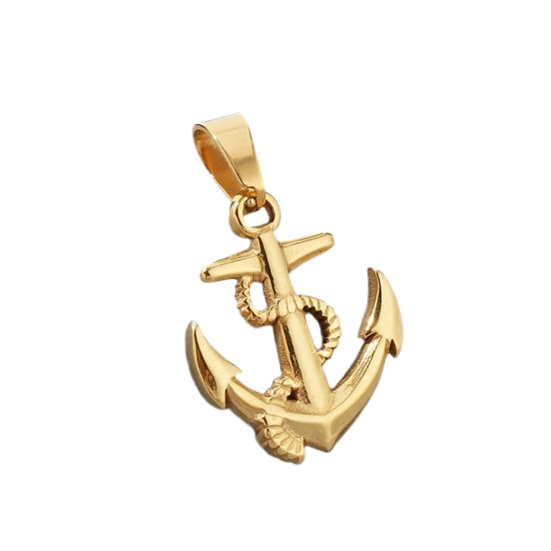 Anchor large charm