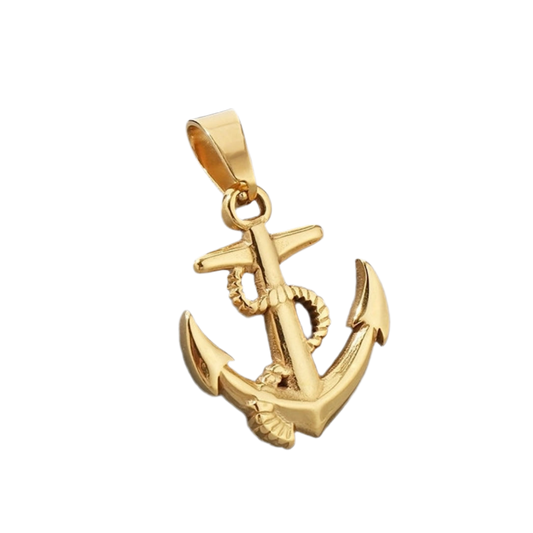 Anchor large charm