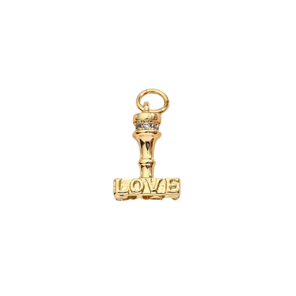 Love stamp charm