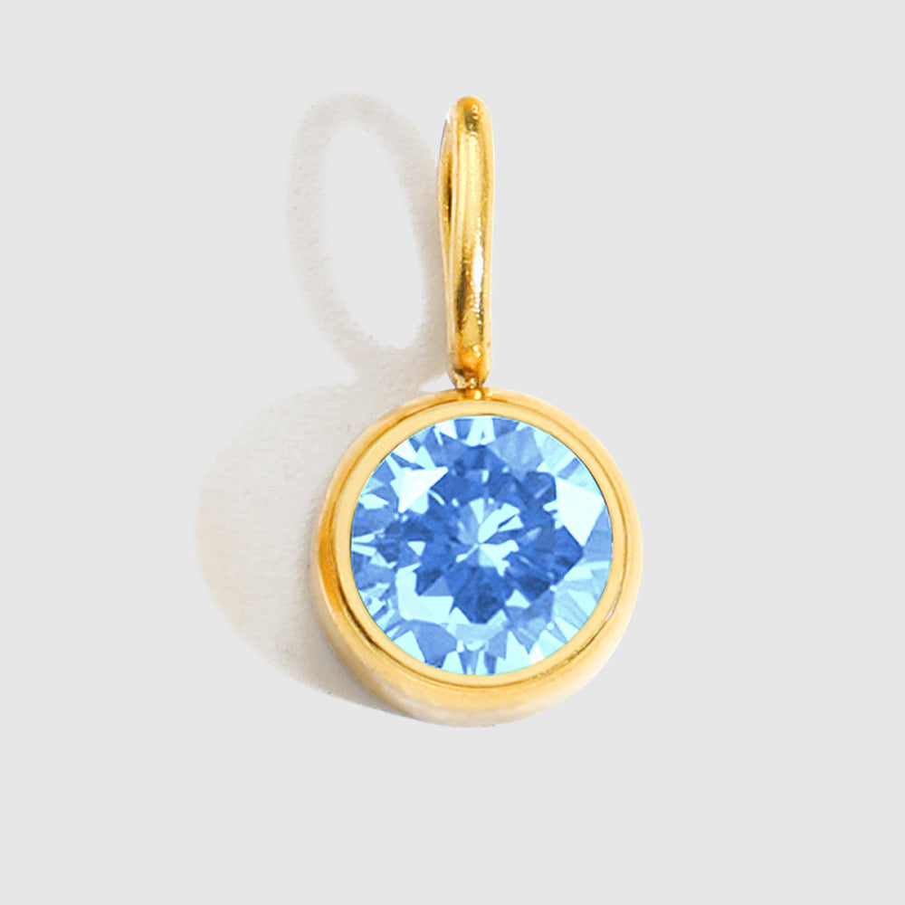 Birth stone charm
