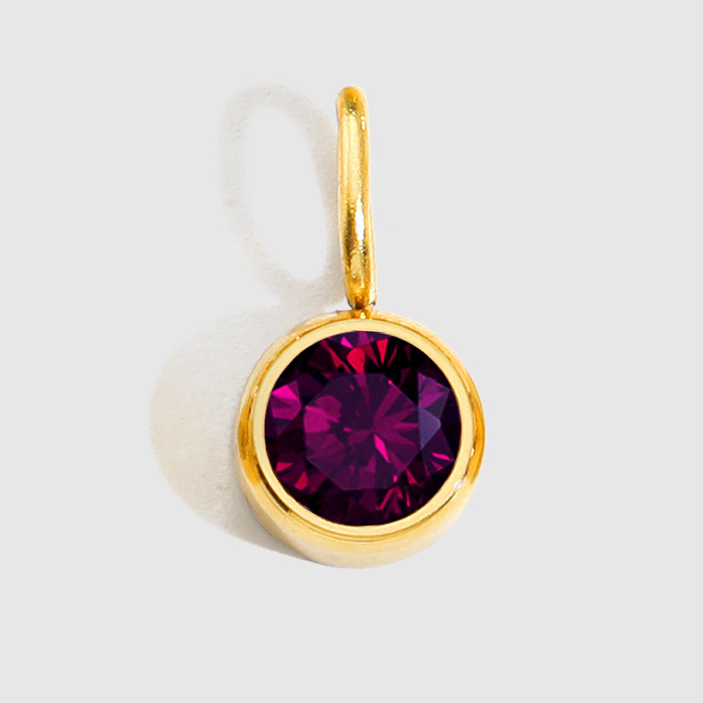 Birth stone charm