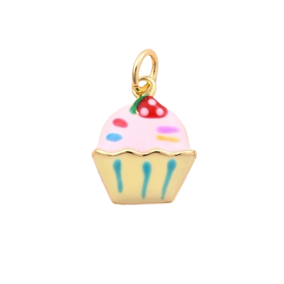 Cupcake - pink charm