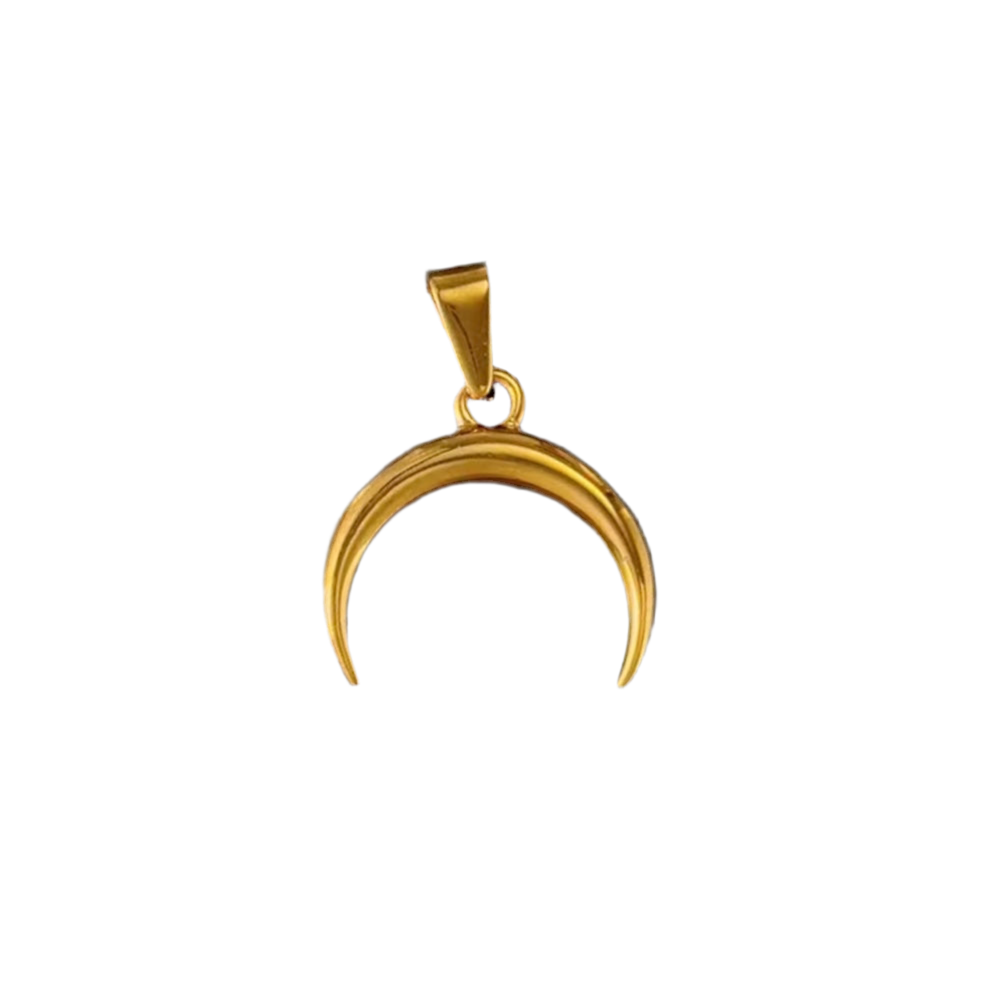 Crescent moon charm