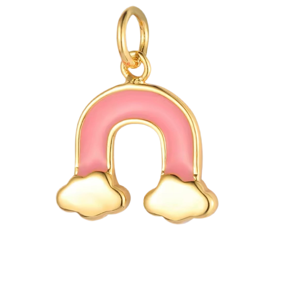 Rainbow - pink charm