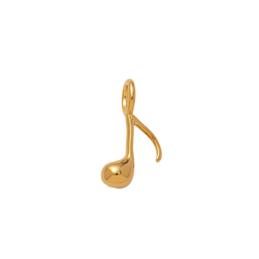 Music note charm