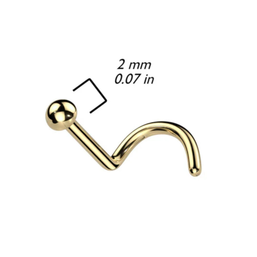 Nostril Corkscrew