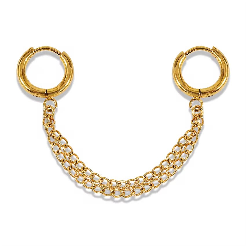 Double Stack Earring Single