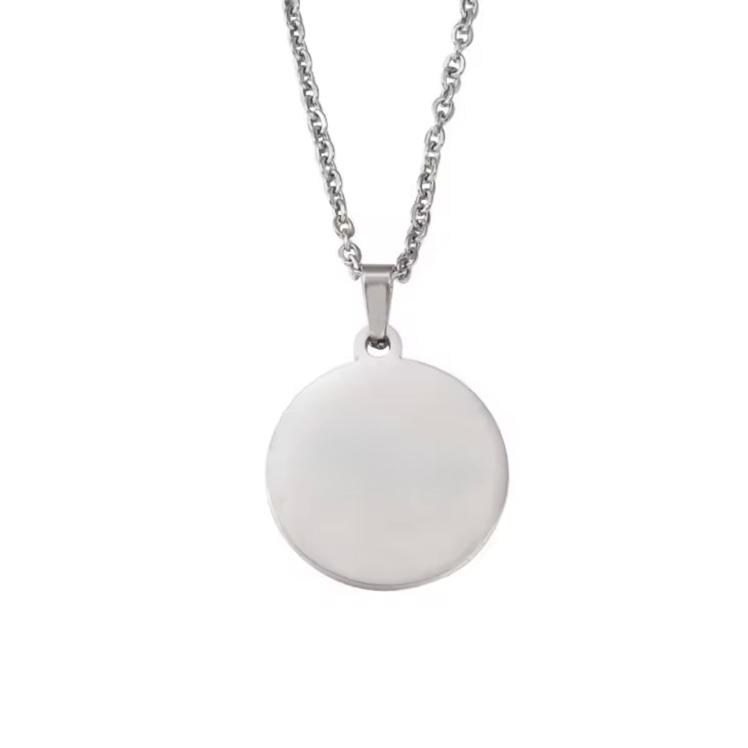 Personalized coin Necklace