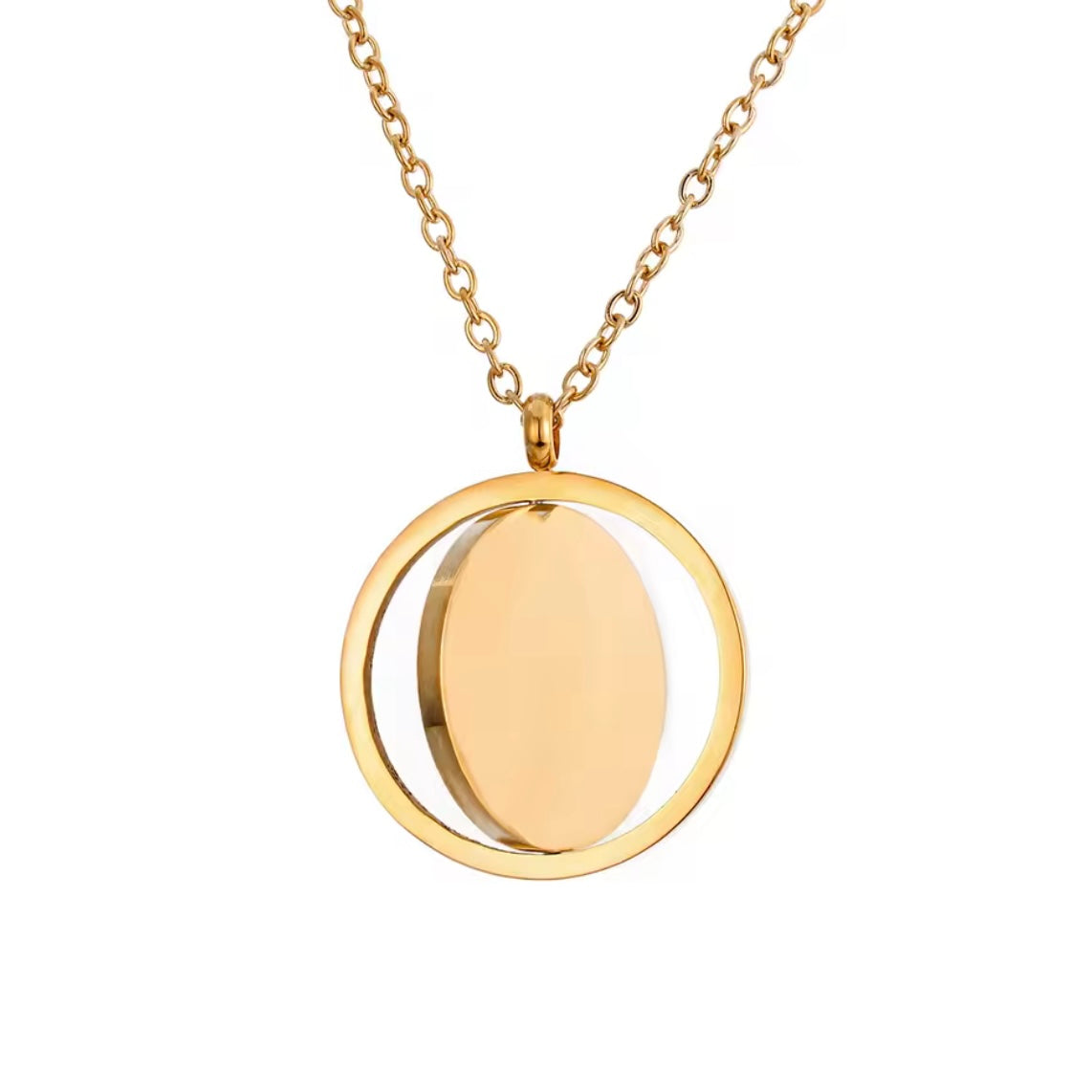 Personalized Spinner Necklace
