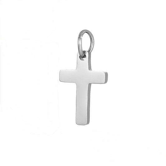 Cross silver mini Charm