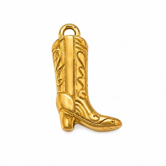 Cowboy boot charm