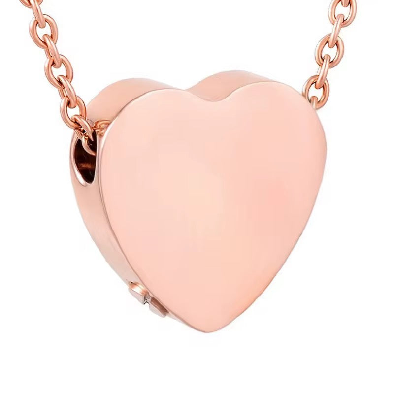 Personalized Urn Heart Necklace