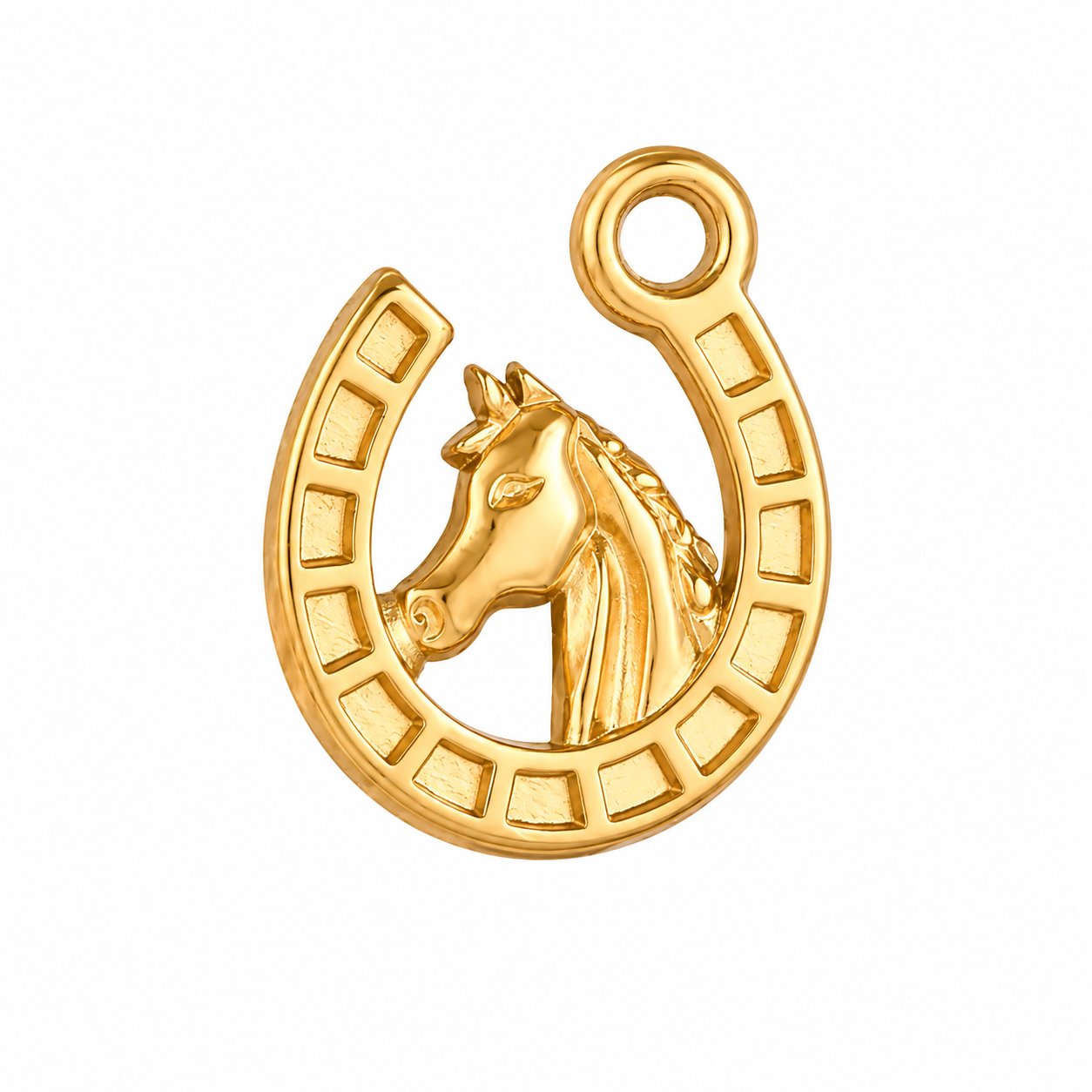 Horse head charm