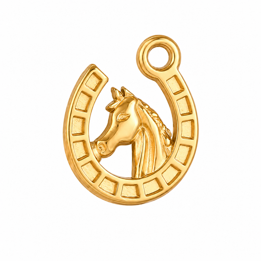 Horse head charm