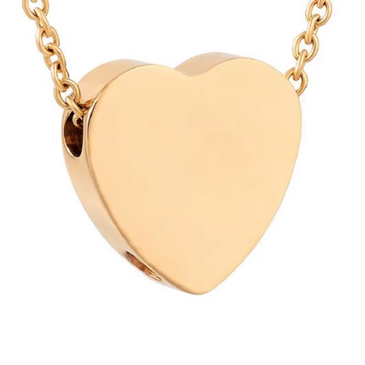 Personalized Urn Heart Necklace