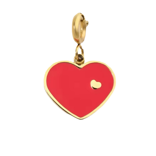 Heart - red charm