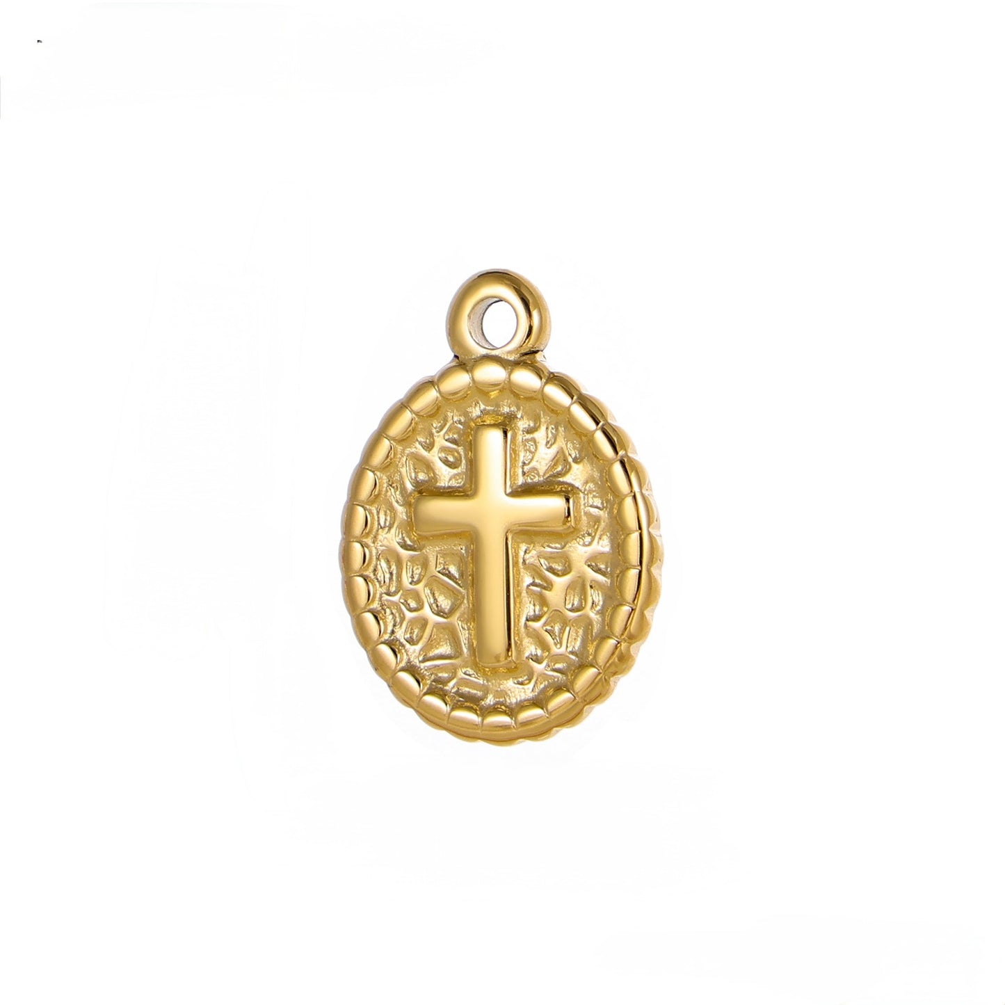 Cross circular Charm