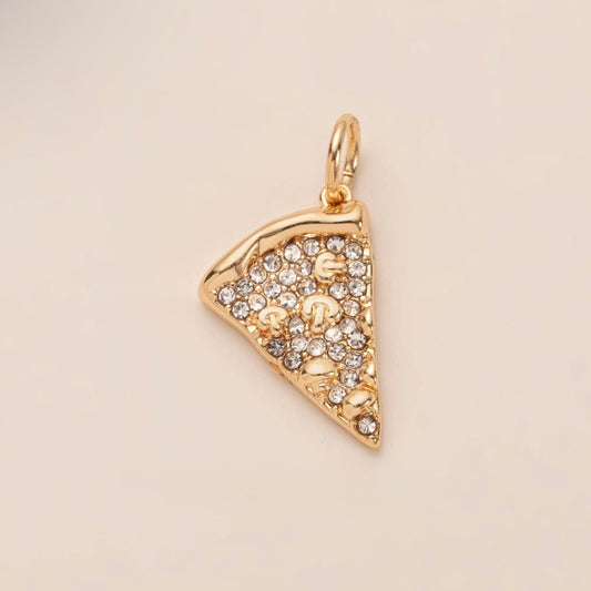 Pizza sparkle charm