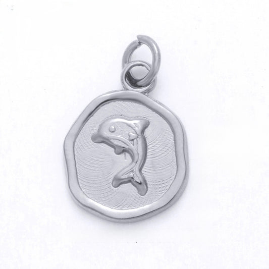 Dolphin circular charm